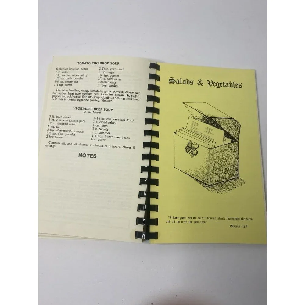 Cross Lutheran‎ Church Centennial Cookbook 1983 Burlington WI Wisconsin Vintage